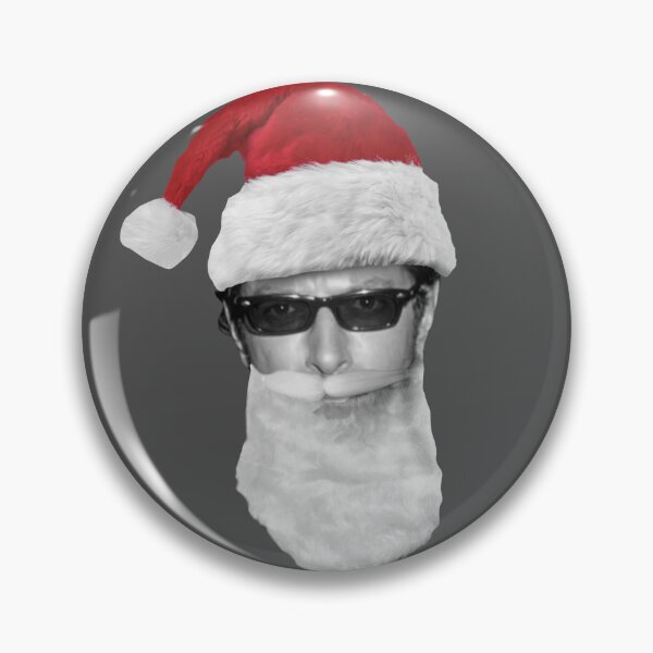 Item preview, Young Santa Jeff Goldblum - on Grey designed and sold by boltjesdesign.