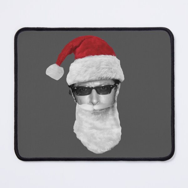 Item preview, Young Santa Jeff Goldblum - on Grey designed and sold by boltjesdesign.
