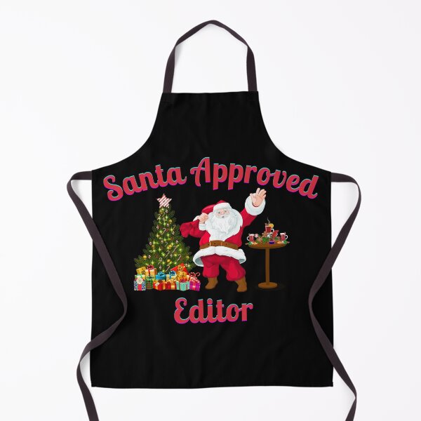 Item preview, Santa Approved Editor- Black Background designed and sold by TheKnightWriter.