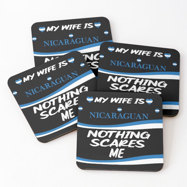 Item preview, Funny My Wife Is Nicaraguan Nicaraguan Nothing Scares Me designed and sold by CuteHigh01.