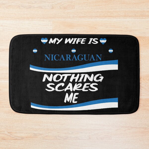 Item preview, Funny My Wife Is Nicaraguan Nicaraguan Nothing Scares Me designed and sold by CuteHigh01.
