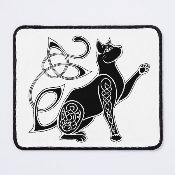 Item preview, Celtic Cat Knotwork Design designed and sold by quakeandquiver.