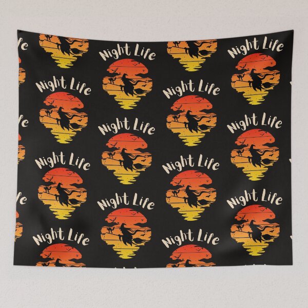 Item preview, Flying Witch Sunset designed and sold by CreativeBuys.