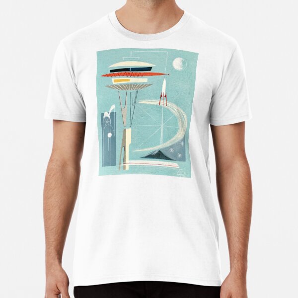 Space Needle Surprise Premium T-Shirt