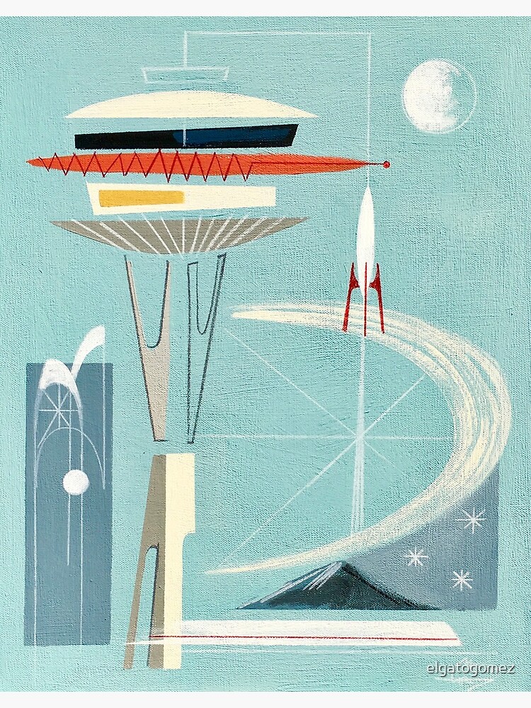 Space Needle Surprise by elgatogomez