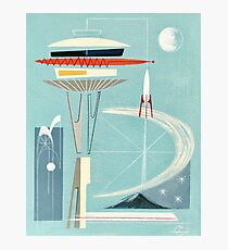 Space Needle Surprise Photographic Print