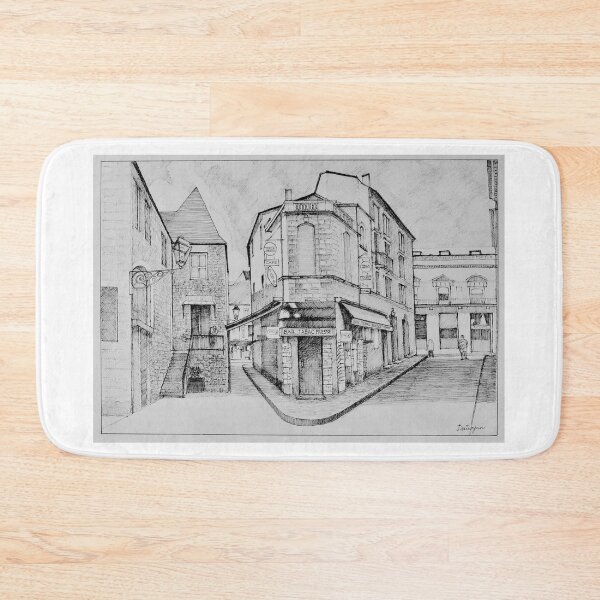 Item preview, Sarlat Bar Tabac Presse designed and sold by Dai Wynn Fine Art.