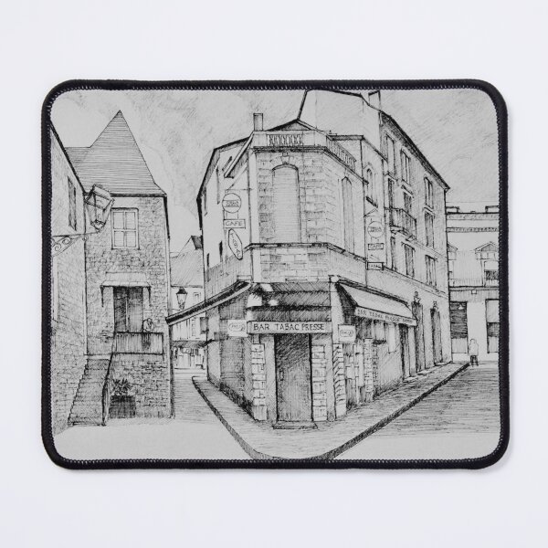 Item preview, Sarlat Bar Tabac Presse designed and sold by Dai Wynn Fine Art.