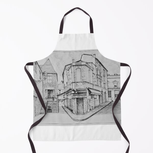 Item preview, Sarlat Bar Tabac Presse designed and sold by Dai Wynn Fine Art.