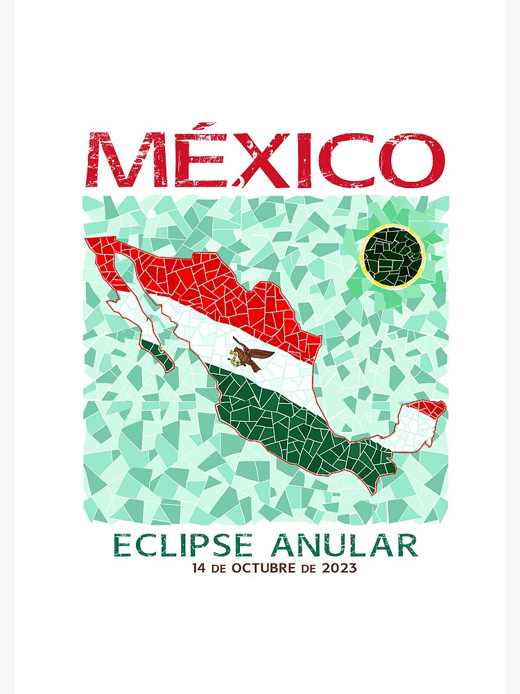Thumbnail 3 of 3, Spiral Notebook, Mexico Annular Eclipse 2023 designed and sold by Eclipse2024.