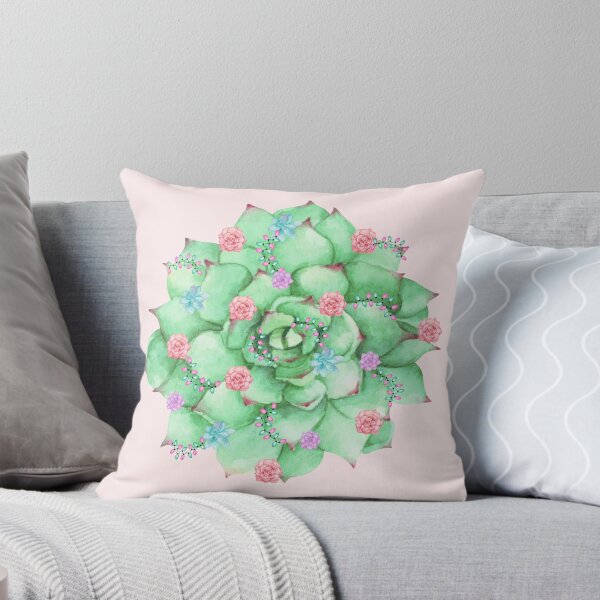 Aperçu de l'œuvre Succulente décorée créée et vendue par StuffWeMade.