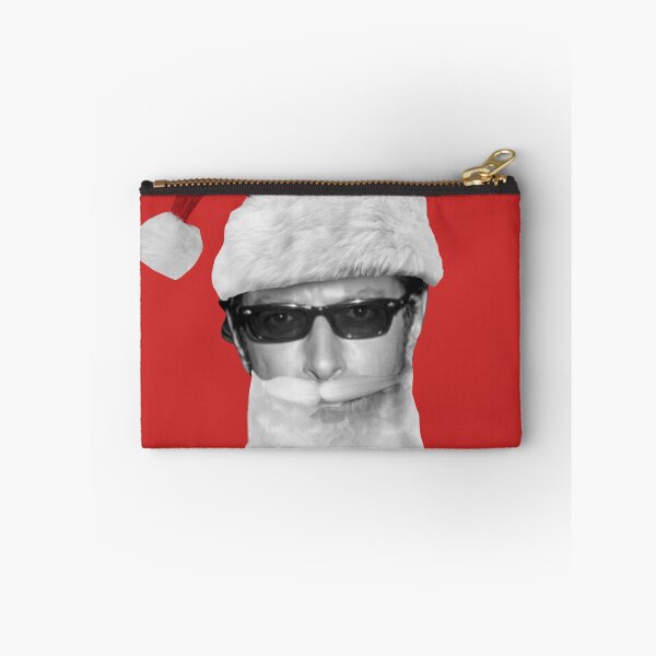 Item preview, Young Santa Jeff Goldblum - on Red designed and sold by boltjesdesign.