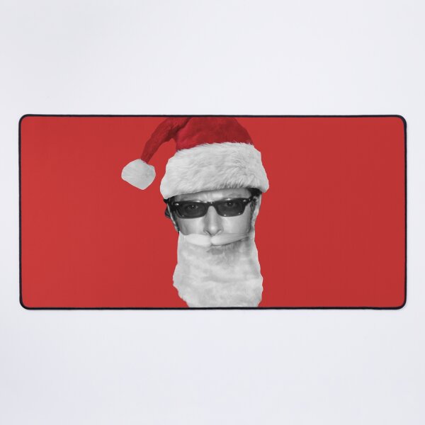 Item preview, Young Santa Jeff Goldblum - on Red designed and sold by boltjesdesign.
