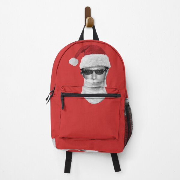 Item preview, Young Santa Jeff Goldblum - on Red designed and sold by boltjesdesign.