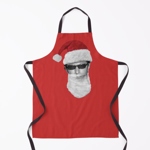 Item preview, Young Santa Jeff Goldblum - on Red designed and sold by boltjesdesign.