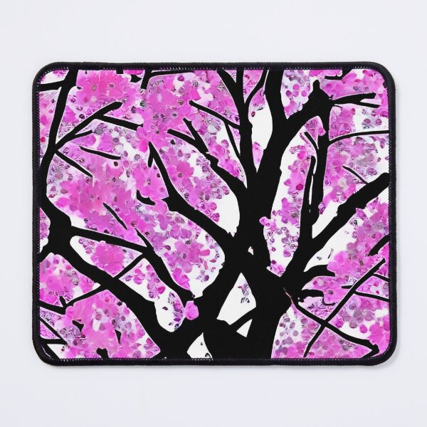Item preview, Tree With Pink Flowers wallpaper designed and sold by gramizzia.
