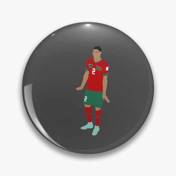 Item preview, Achraf Hakimi Morocco Celebration designed and sold by shahstickerinc.