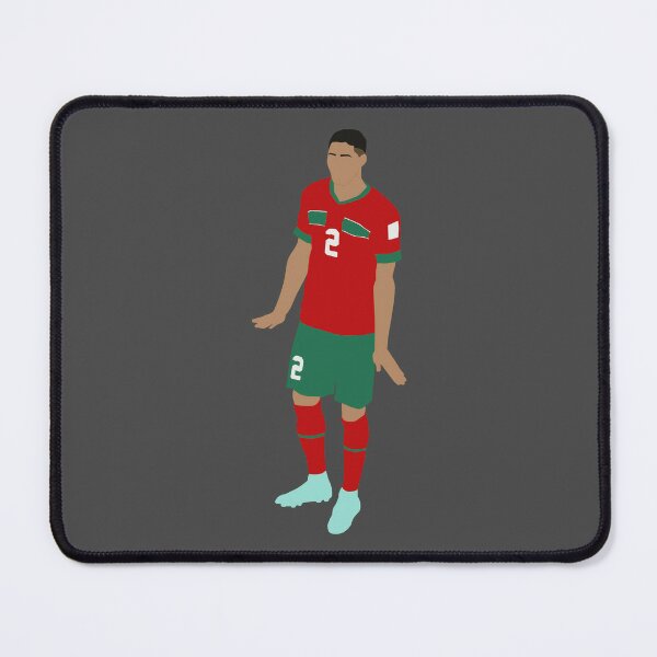 HAKIMI #2 Morocco Home Soccer Jersey Custom World Cup Jersey 2022