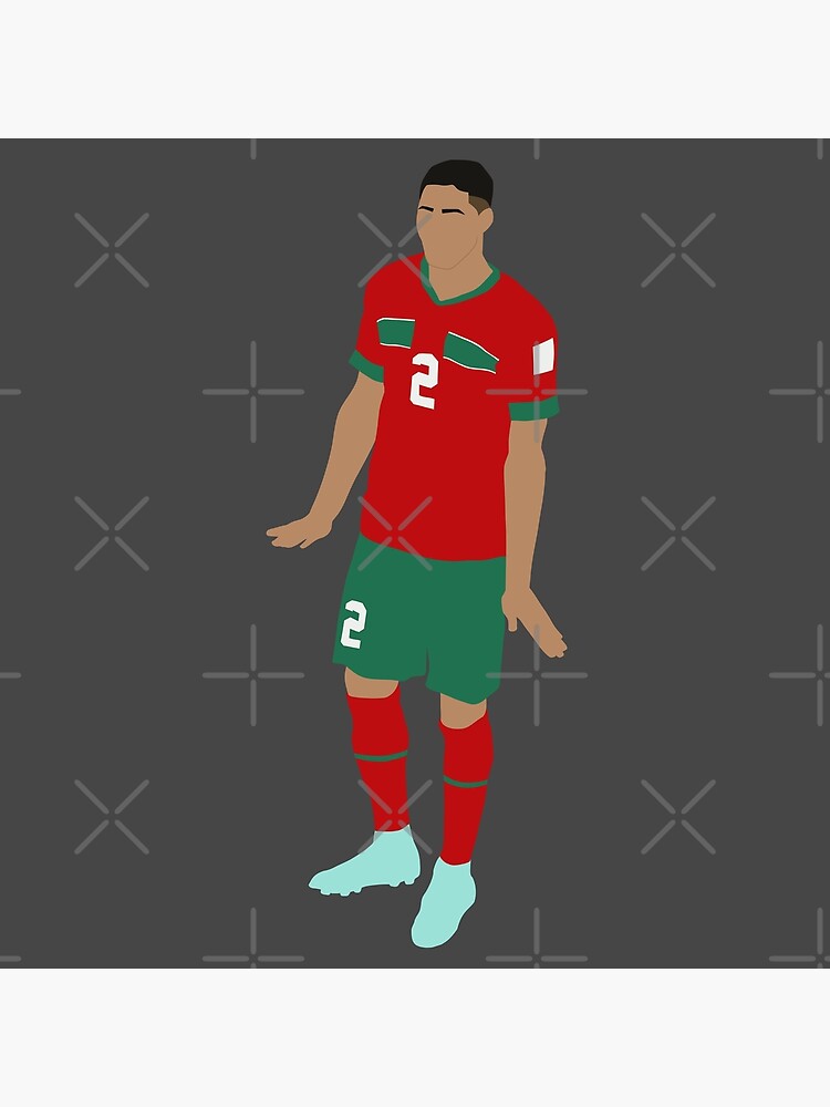 HAKIMI #2 Morocco Jersey 2022 Home World Cup