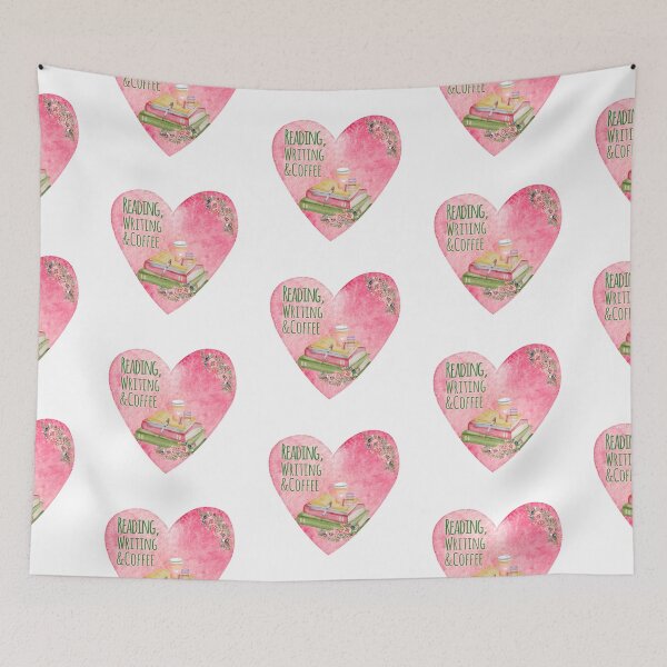 Item preview, Reading, Writing & Coffee designed and sold by StuffWeMade.