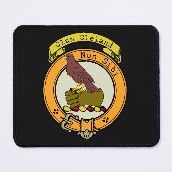 Item preview, Cleland Clan Surname crest designed and sold by BagTown Clans.