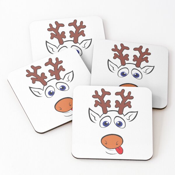 Item preview, Cute Christmas Elk  designed and sold by Digi Artworks Store.
