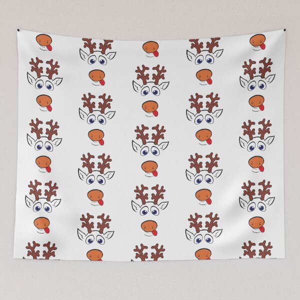 Item preview, Cute Christmas Elk  designed and sold by Digi Artworks Store.