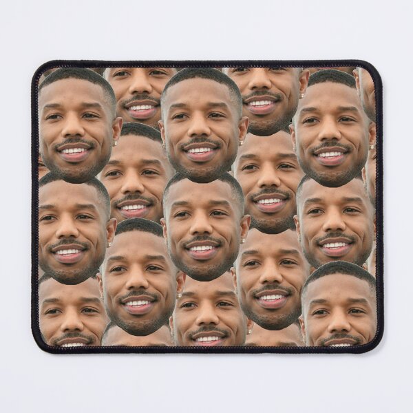 Item preview, Michael B Jordan heads designed and sold by Fiona Shorts.