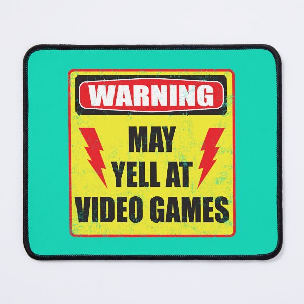 Item preview, Gamer Warning designed and sold by brynsells.
