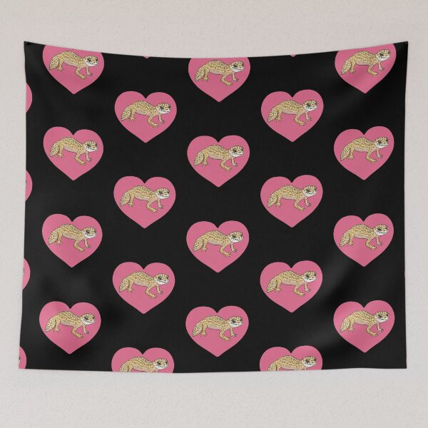 Item preview, Cute Gecko Pink Heart  designed and sold by Mochi-Merch.