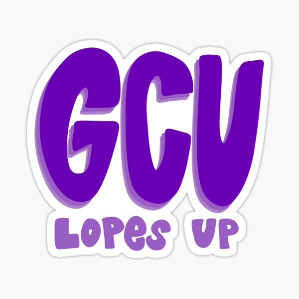 GCU Splatter Hexagon Sticker