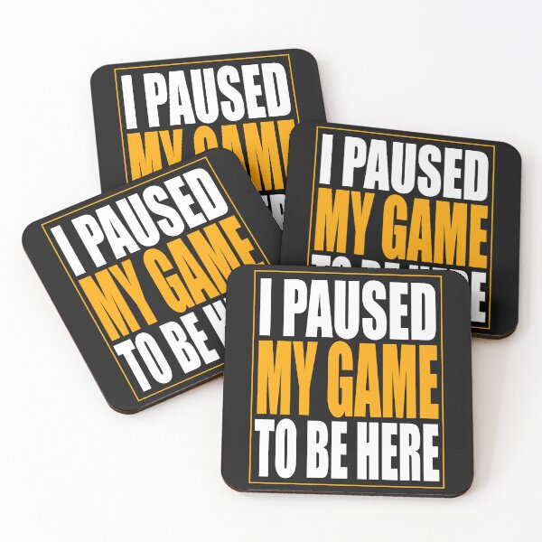 Item preview, I Paused My Game designed and sold by brynsells.