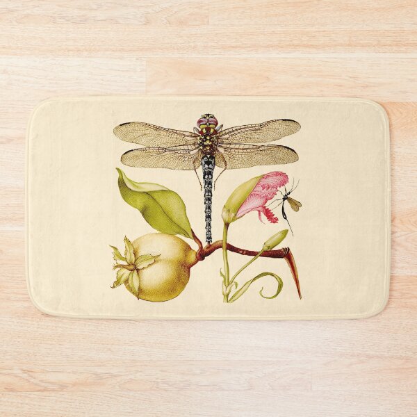 Item preview, Dragonfly, Pear, Carnation, and Insect by Joris Hoefnagel, ca. 1595 designed and sold by wildtribe.