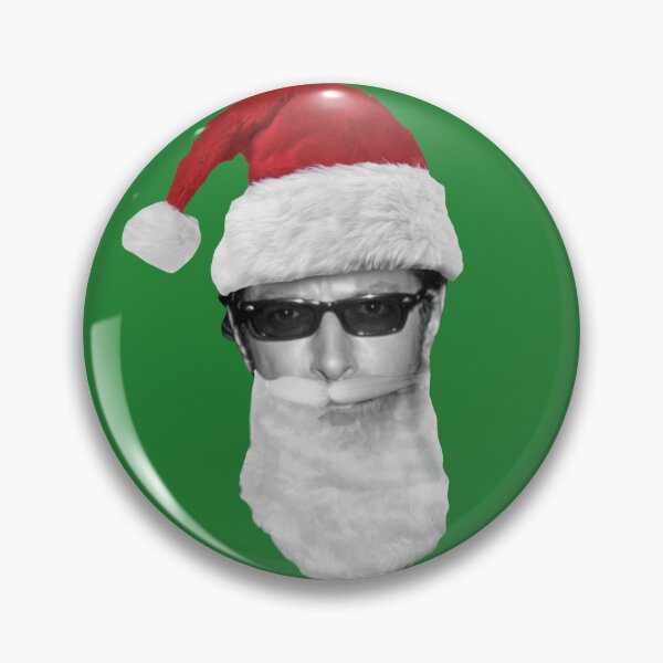 Item preview, Young Santa Jeff Goldblum - on Green designed and sold by boltjesdesign.