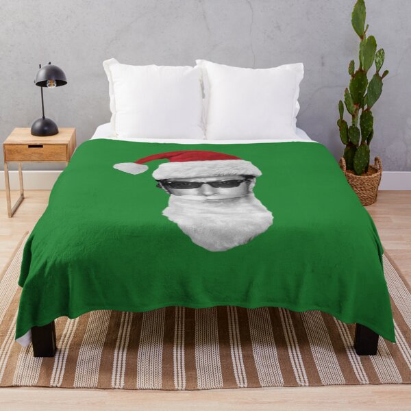 Item preview, Young Santa Jeff Goldblum - on Green designed and sold by boltjesdesign.