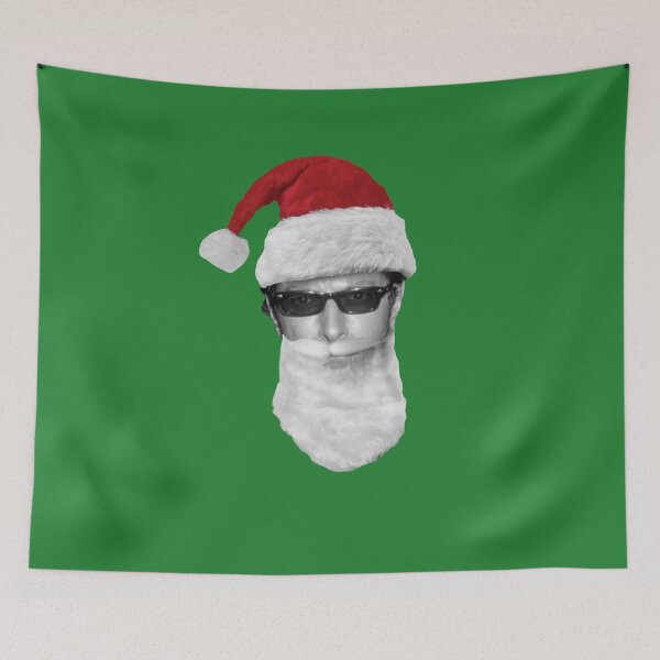Item preview, Young Santa Jeff Goldblum - on Green designed and sold by boltjesdesign.
