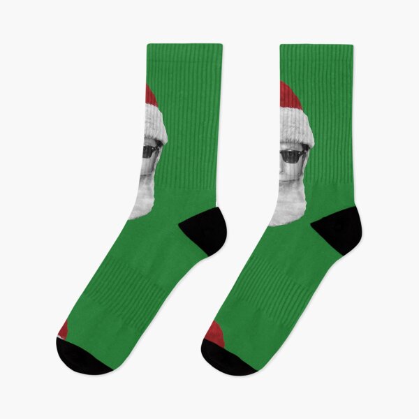 Item preview, Young Santa Jeff Goldblum - on Green designed and sold by boltjesdesign.