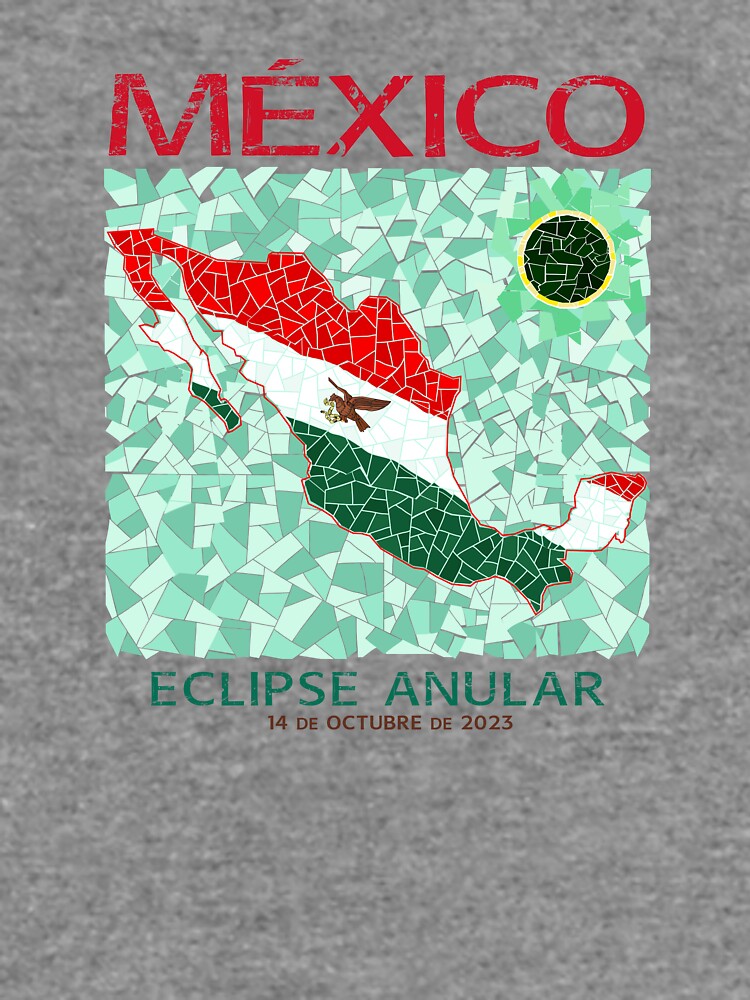 Thumbnail 5 of 5, Lightweight Sweatshirt, Mexico Annular Eclipse 2023 designed and sold by Eclipse2024.