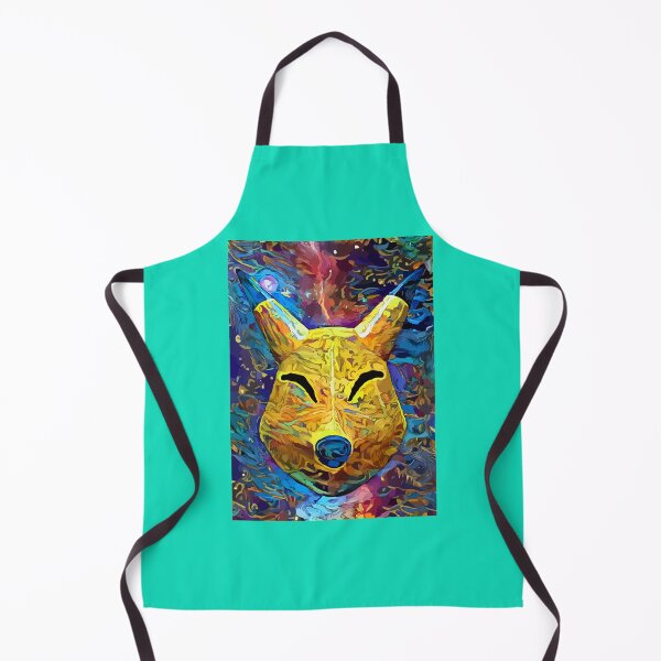 Item preview, Yellow Fox Mask Premium Scoop designed and sold by brynsells.