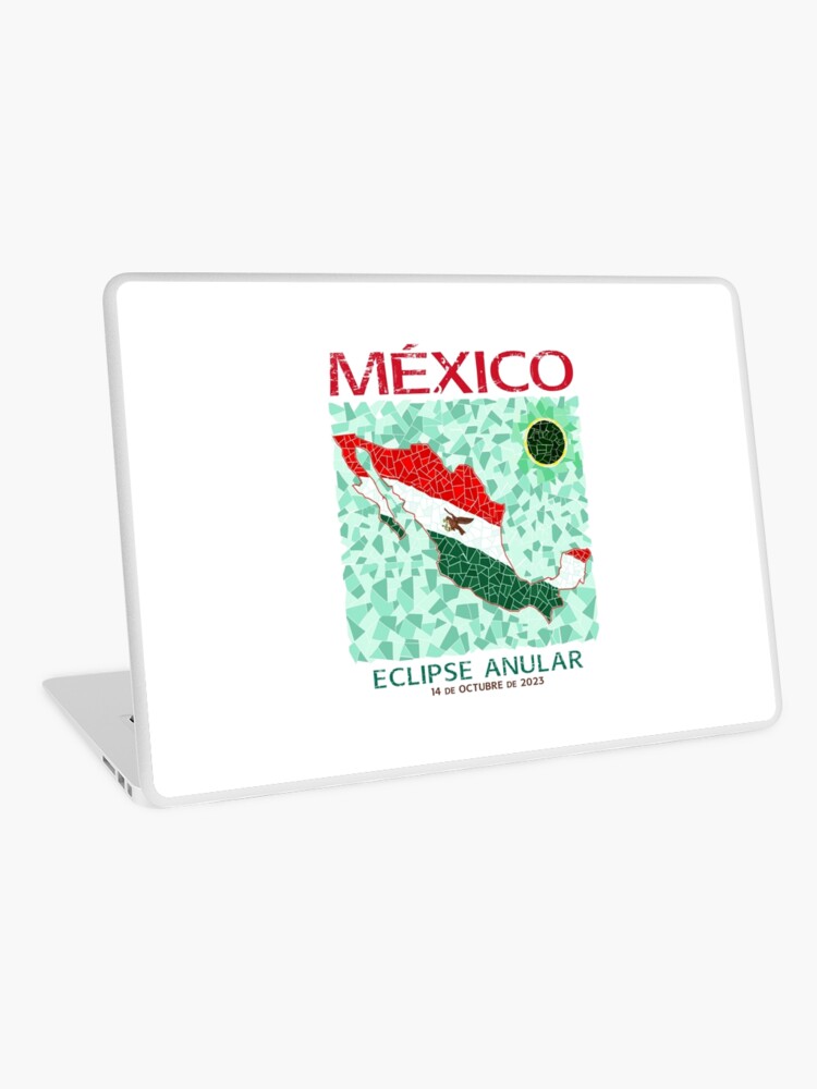 Thumbnail 1 of 2, Laptop Skin, Mexico Annular Eclipse 2023 designed and sold by Eclipse2024.