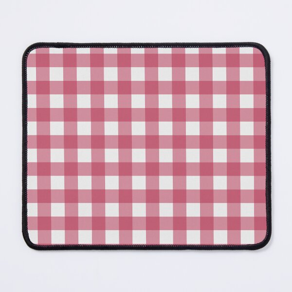 Item preview, Magenta and White Gingham Repeat Pattern designed and sold by rhombusOnion.