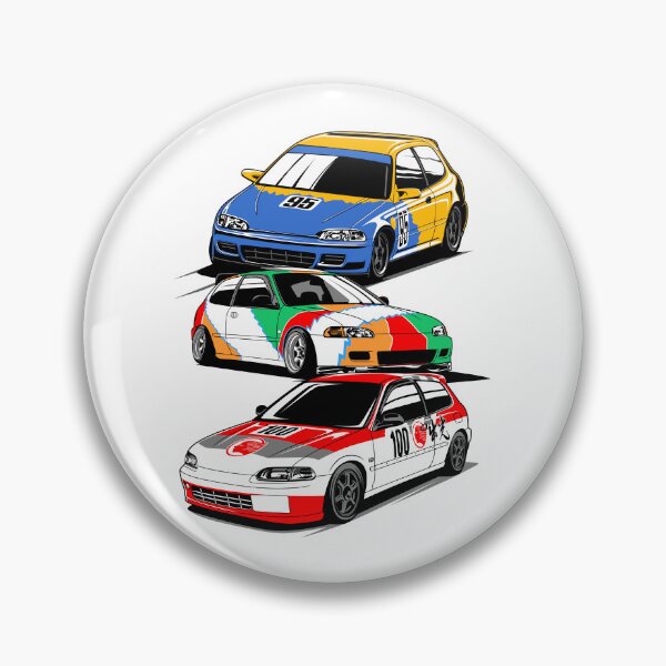 Item preview, EG6 Honda Civic JDM Legend Racing Car Lovers designed and sold by halleinstyle.