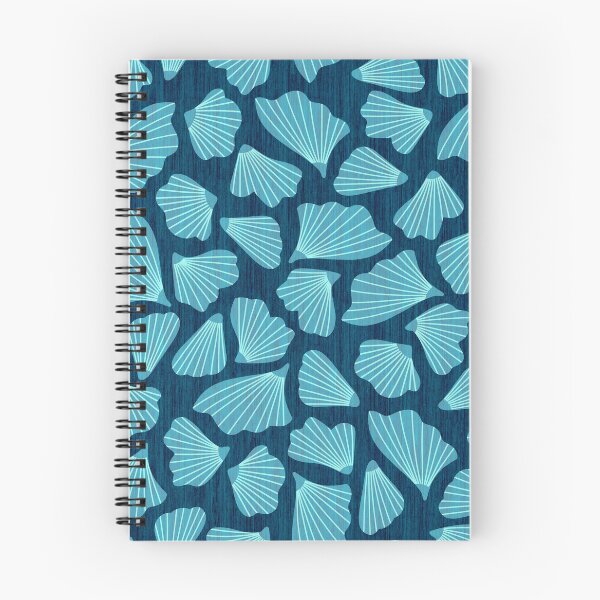 Item preview, Leaves - Denim Blue designed and sold by Sarah Thorpe Designs .