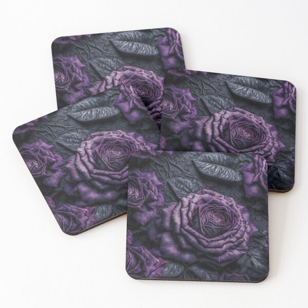 Item preview, purple roses nature background. flower wallpaper designed and sold by ShopThousand.