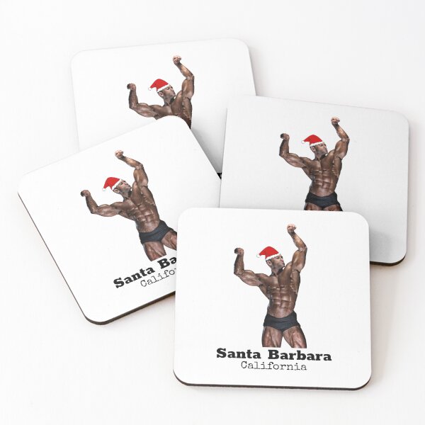 Item preview, Santa Meet Barbara In California designed and sold by LTM-tee.