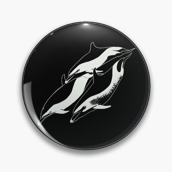 Item preview, Pantropical Spotted Dolphin B&W designed and sold by taylorksea.