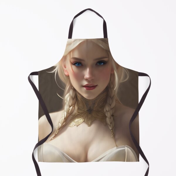 Item preview, Beautiful Blonde North Pole Elf White Corset Gold Choker designed and sold by Eliteijr.