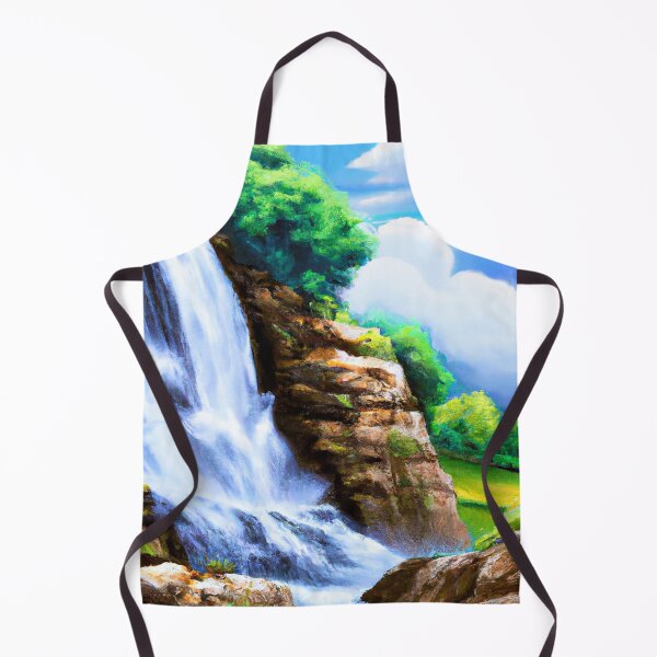 Aperçu de l'œuvre Mountain waterfall créée et vendue par Bakesales.