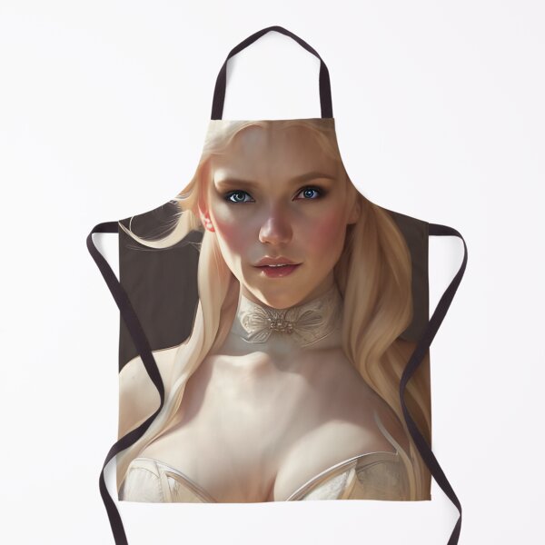 Item preview, Sexy Blonde North Pole Elf Gold Corset Gold Choker designed and sold by Eliteijr.