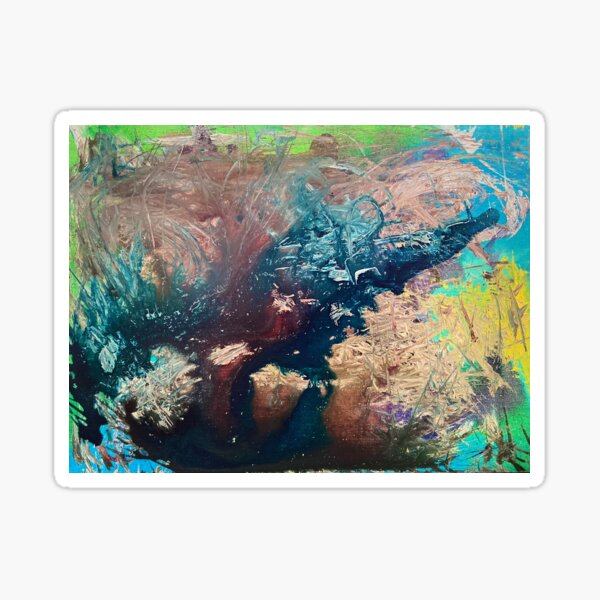Cosmic Nest by Margo Humphries Sticker
